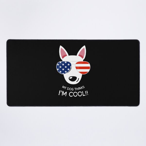 Item preview, My Dog Thinks I'm Cool Funny Dog Lover designed and sold by LekaDesignShop.