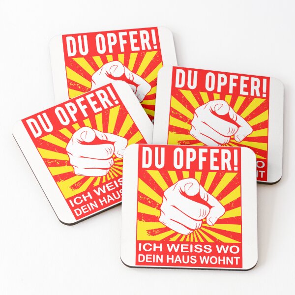 Item preview, I Know Where Your House Lives; German; designed and sold by StickerApe.