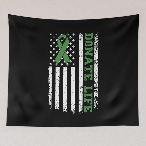 Item preview, Donate Life Month Green Ribbon Organ Donor designed and sold by stylesip.