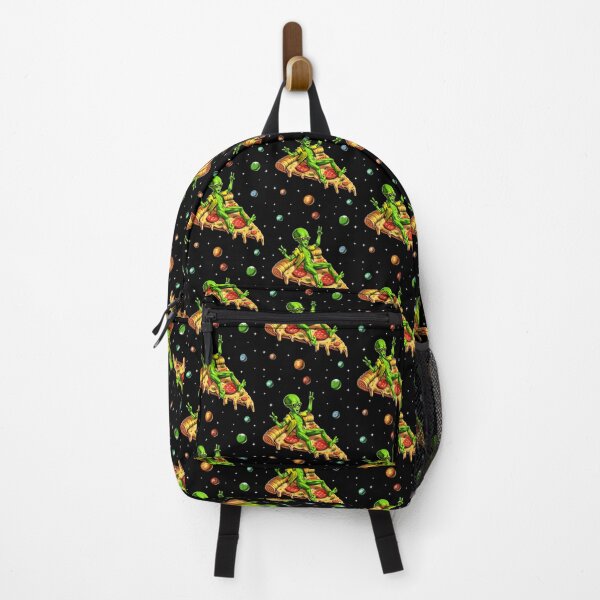 Item preview, Alien Riding Pizza designed and sold by underheaven.
