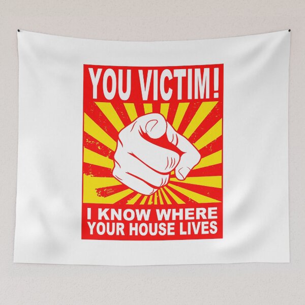 Item preview, I Know Where Your House Lives; English; designed and sold by StickerApe.