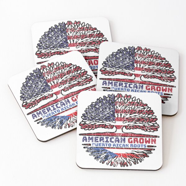Item preview, Puerto Rico Puerto Rican US American USA United States Tree Roots Flag designed and sold by FlagX.