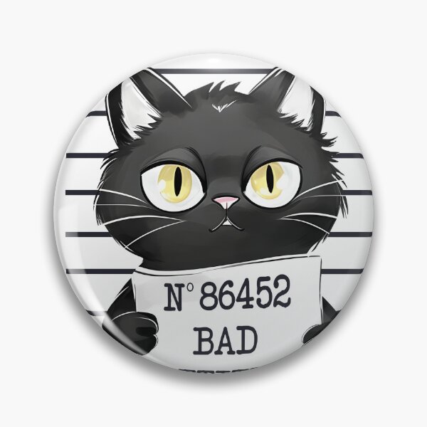 Item preview, Bad Cattitude designed and sold by Eiwaprints.