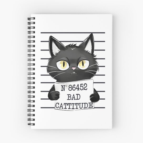 Item preview, Bad Cattitude designed and sold by Eiwaprints.