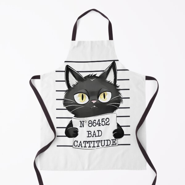 Item preview, Bad Cattitude designed and sold by Eiwaprints.