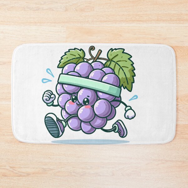 Item preview, Kawaii Grapes: With A Sweatband designed and sold by CanvasCutie.