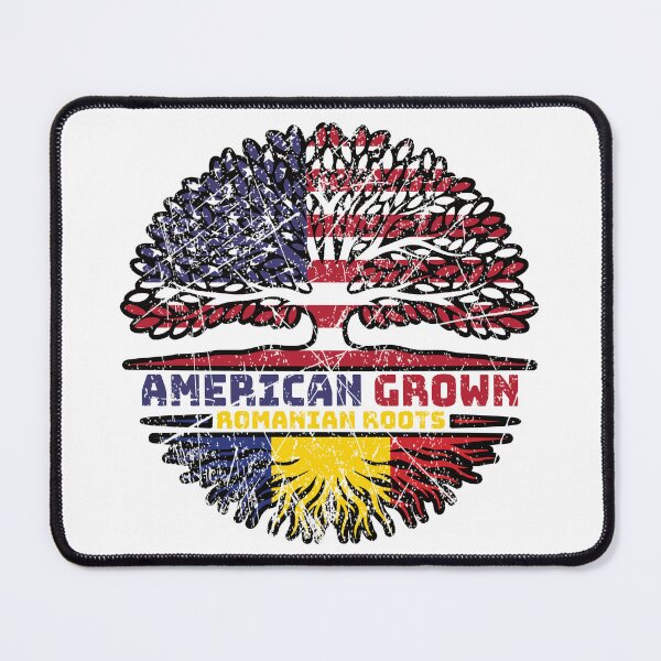 Item preview, Romania Romanian US American USA United States Tree Roots Flag designed and sold by FlagX.
