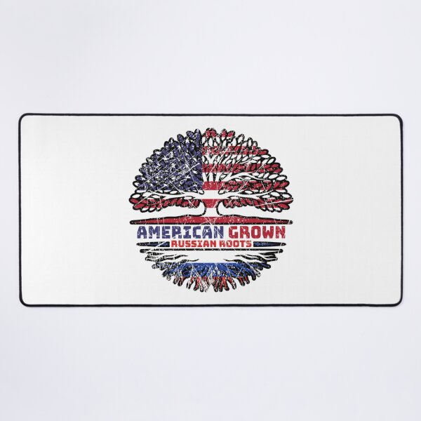 Item preview, Russia Russian US American USA United States Tree Roots Flag designed and sold by FlagX.