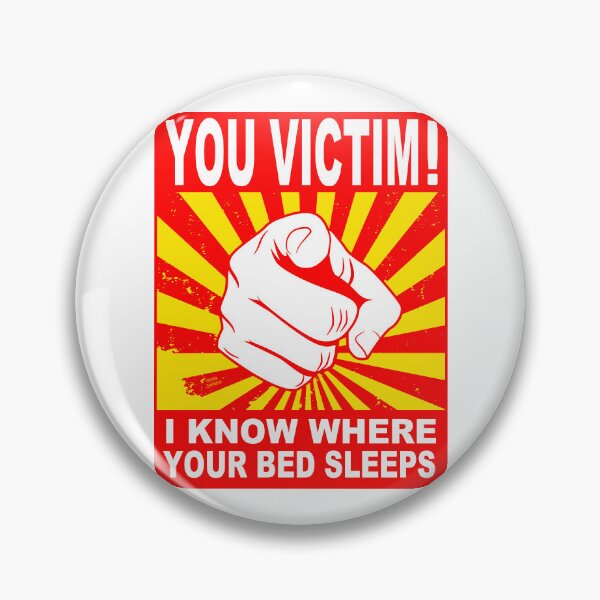 Item preview, I know where your bed sleeps; English; designed and sold by StickerApe.