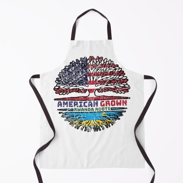 Item preview, Rwanda Rwandan American USA Tree Roots Flag designed and sold by FlagX.