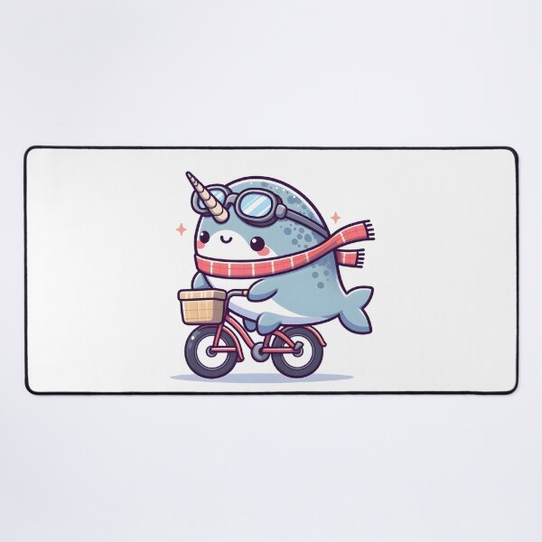 Item preview, Kawaii Narwhal: A Scarf And Goggles designed and sold by CanvasCutie.