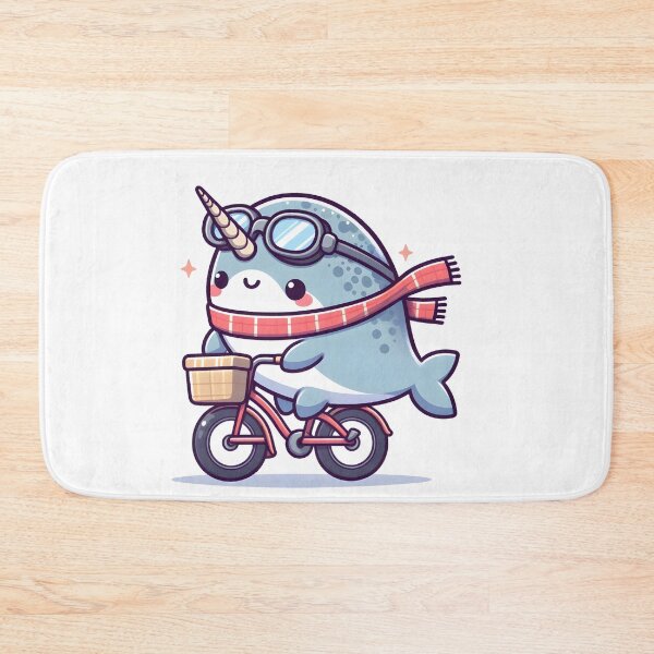 Item preview, Kawaii Narwhal: A Scarf And Goggles designed and sold by CanvasCutie.