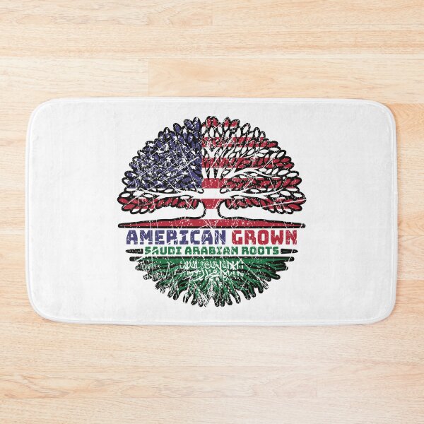Item preview, Saudi Arabia Saudi Arabian US American USA United States Tree Roots Flag designed and sold by FlagX.