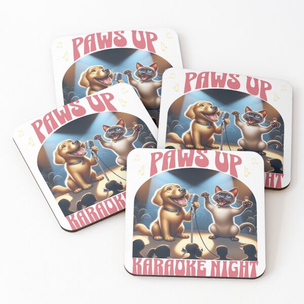 Item preview, Paws Up Its Karaoke Night  designed and sold by Diane Gotti.