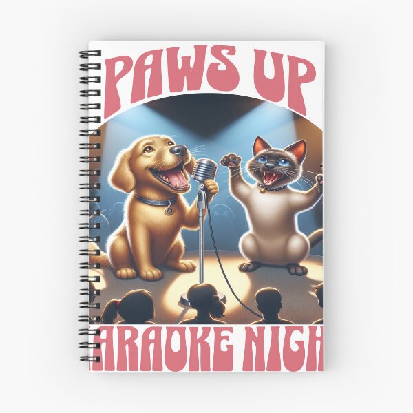 Item preview, Paws Up Its Karaoke Night  designed and sold by Diane Gotti.
