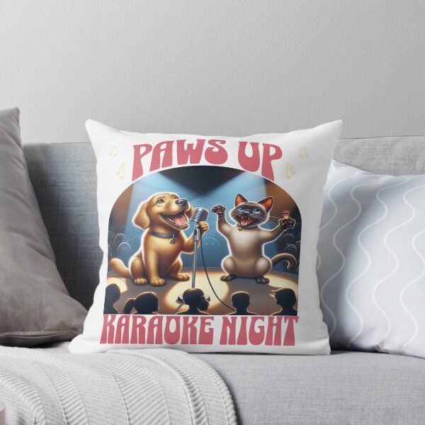 Item preview, Paws Up Its Karaoke Night  designed and sold by Diane Gotti.