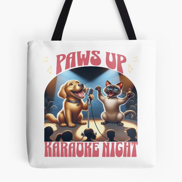 Item preview, Paws Up Its Karaoke Night  designed and sold by Diane Gotti.