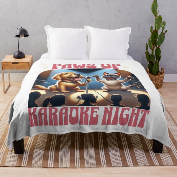 Item preview, Paws Up Its Karaoke Night  designed and sold by Diane Gotti.
