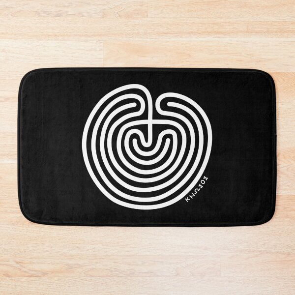 Item preview, Labyrinth from Knossos Tetradrachm Coin (Ancient Crete) designed and sold by Happy Puppy Print On Demand.