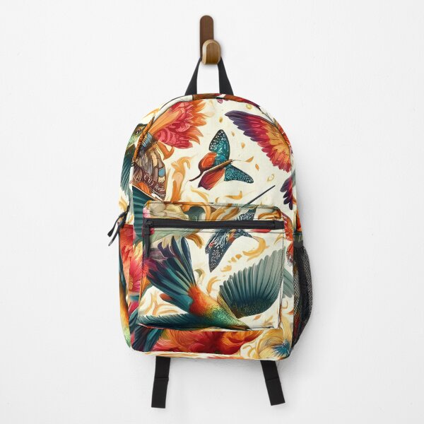 Item preview, Botanical Elegance Bird Fabric - Nature's Symphony in Bloom designed and sold by PillowTalkyZone.