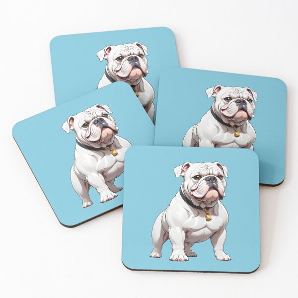 Item preview, White English Bulldog designed and sold by Bilisik.