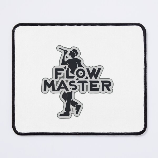 Item preview, Flow Master Abstract Rapper Silhouette designed and sold by NiftyWrx.