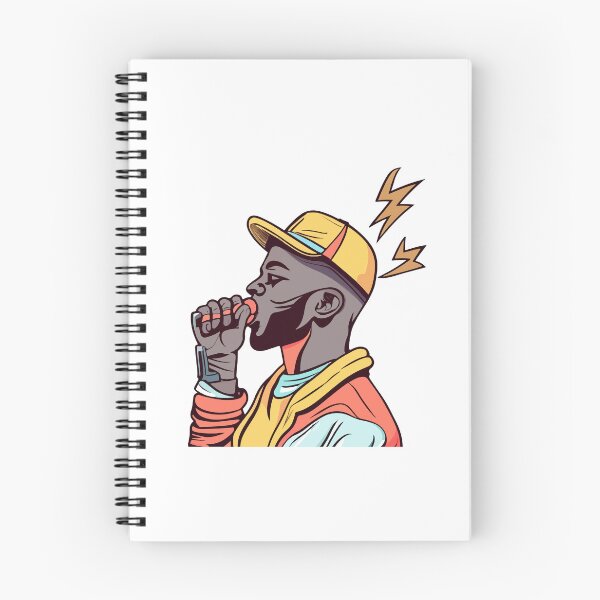 Item preview, Beatboxer in Action Graphic designed and sold by NiftyWrx.