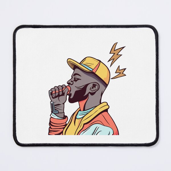 Item preview, Beatboxer in Action Graphic designed and sold by NiftyWrx.