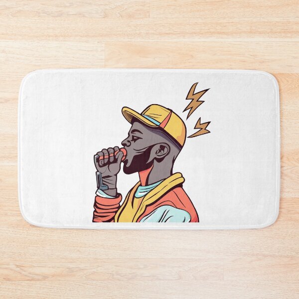 Item preview, Beatboxer in Action Graphic designed and sold by NiftyWrx.