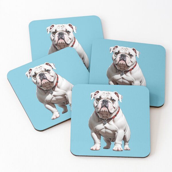 Item preview, White English Bulldog designed and sold by Bilisik.