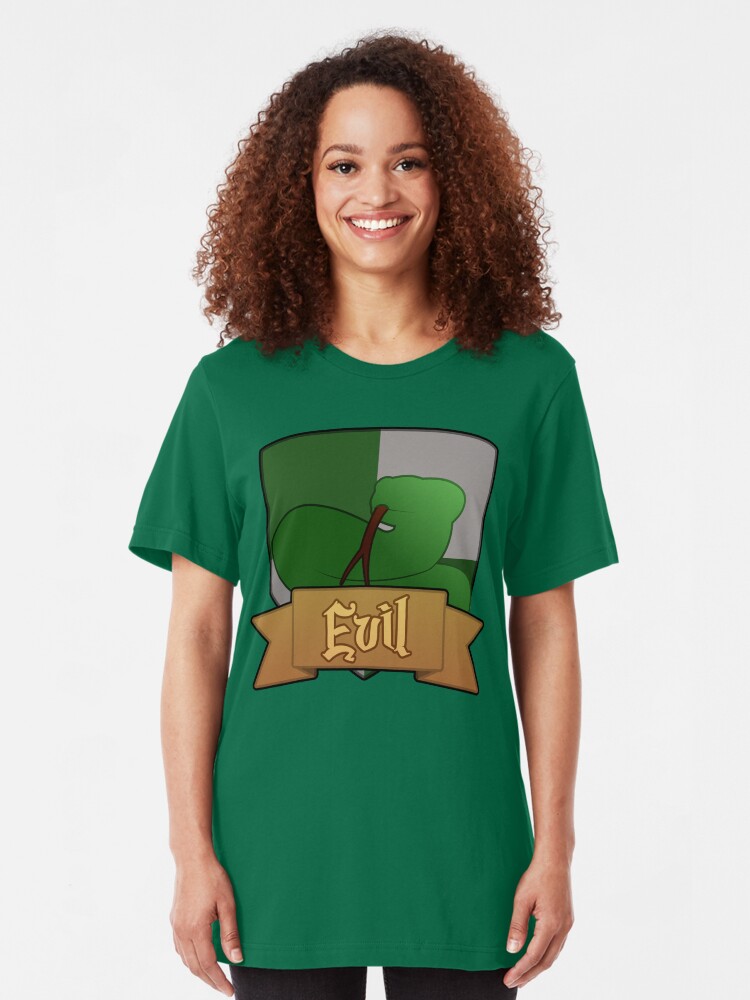 Alternate view of House Symbols - Evil Slim Fit T-Shirt