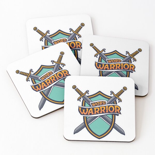 Item preview, Word Warrior Shield Emblem with Microphone Swords designed and sold by NiftyWrx.