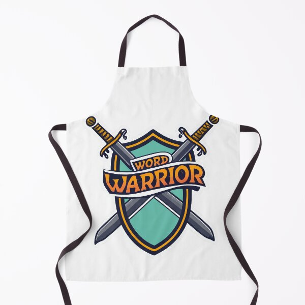 Item preview, Word Warrior Shield Emblem with Microphone Swords designed and sold by NiftyWrx.