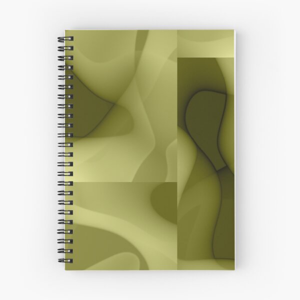Item preview, Abstraction "green wave" designed and sold by Gluecknika.