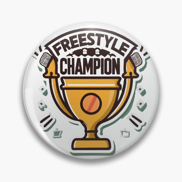 Item preview, Freestyle Champion Trophy Microphone Sticker designed and sold by NiftyWrx.