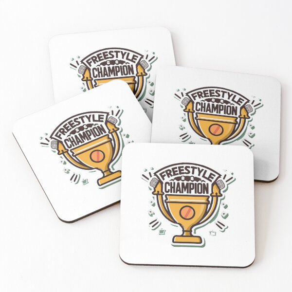Item preview, Freestyle Champion Trophy Microphone Sticker designed and sold by NiftyWrx.