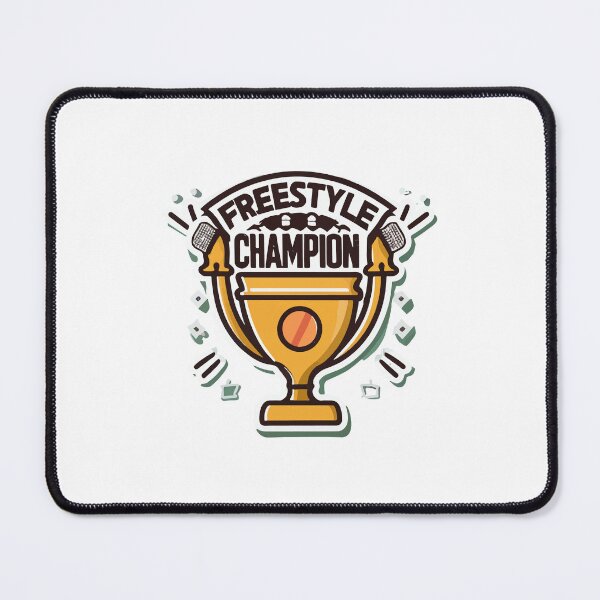 Item preview, Freestyle Champion Trophy Microphone Sticker designed and sold by NiftyWrx.