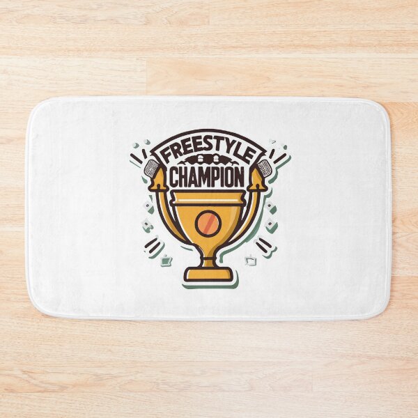 Item preview, Freestyle Champion Trophy Microphone Sticker designed and sold by NiftyWrx.