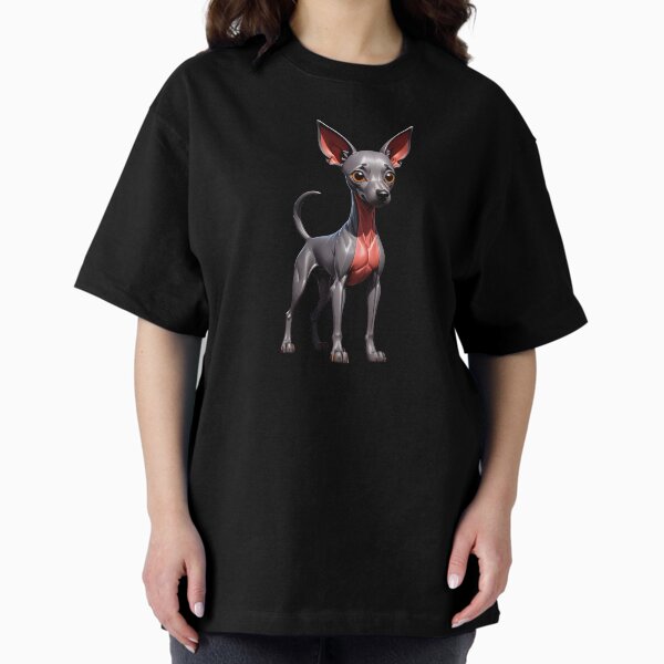 Vista previa del artículo con la obra «lindo xoloitzquintle / xolo», diseñado y vendido por Bilisik.