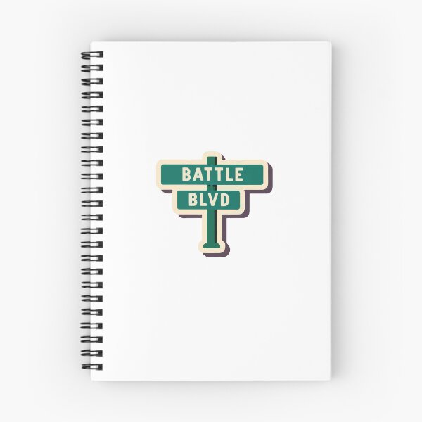 Item preview, Battle Blvd Street Sign Art designed and sold by NiftyWrx.