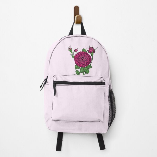 Item preview, Deep Pink Rosette Rose Bloom Very Full 40+ Petals In 3+ Rows designed and sold by Rachael Taylor.