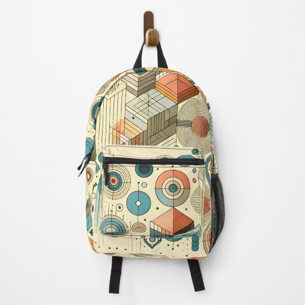 Item preview, Abstract Geometric Pattern Art - Vibrant Low Poly & Isometric Design designed and sold by PillowTalkyZone.