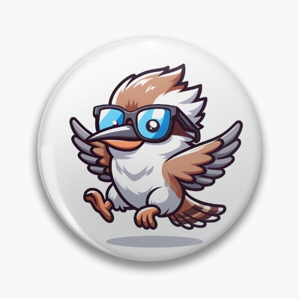 Item preview, Kawaii Kookaburra With Sunglasses designed and sold by CanvasCutie.