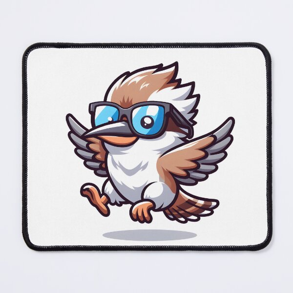Item preview, Kawaii Kookaburra With Sunglasses designed and sold by CanvasCutie.