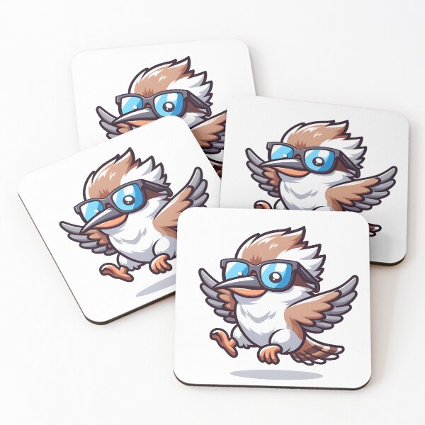 Item preview, Kawaii Kookaburra With Sunglasses designed and sold by CanvasCutie.