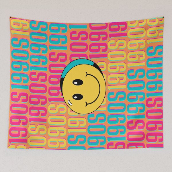 Item preview, 1990s retro design 29 - Orange Background designed and sold by PunjabanJatti.