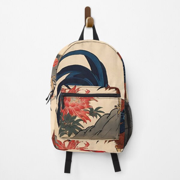 Item preview, Rooster red Japan style 8 designed and sold by RedWolfDisigne.