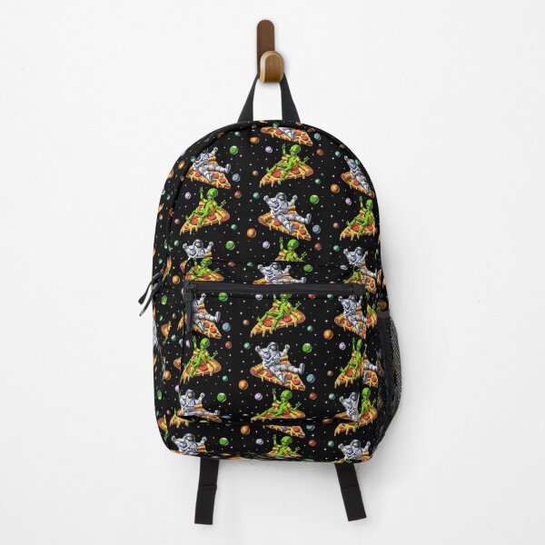 Item preview, Astronaut And Alien Riding Pizza designed and sold by underheaven.