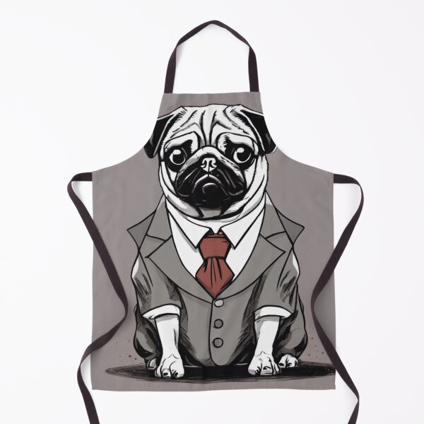 Item preview, Gentleman pug designed and sold by kattjona.