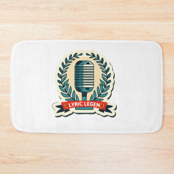 Item preview, Lyric Legend Microphone & Laurel - Battle Rap Classic designed and sold by NiftyWrx.